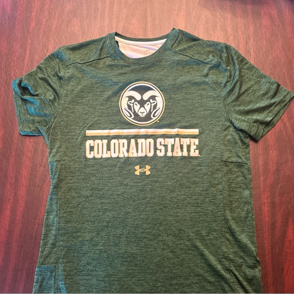 Under Armour Green Colorado State Tee